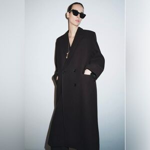 ZW OVERSIZED DOUBLE-BREASTED WOOL COAT